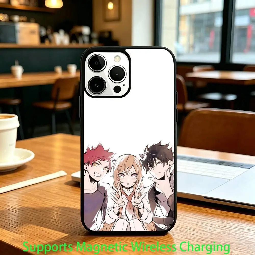 Anime F-Food Wars Phone Case For iPhone17,16,15,14,13,12,11 Plus,Pro Supports Magnetic Wireless Charging
