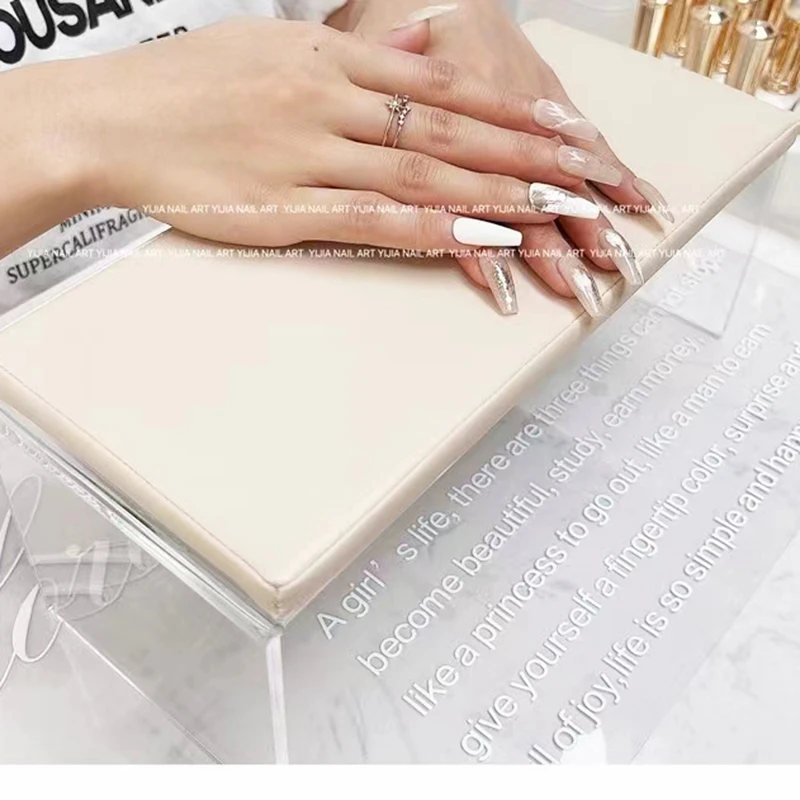 

Hand Rest Superior Acrylic Hand Pillow Rest Hand Cushion Pillow Holder Arm Rests Hand Rest Pillow Nail Art Stand Manicure