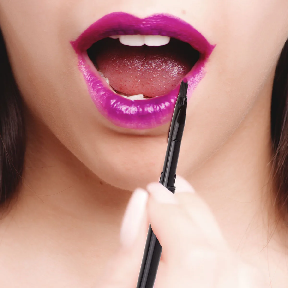 

30pcs Mini Size One-time -Time Lip Brush Brush Brushes Portable Safe Pen Style
