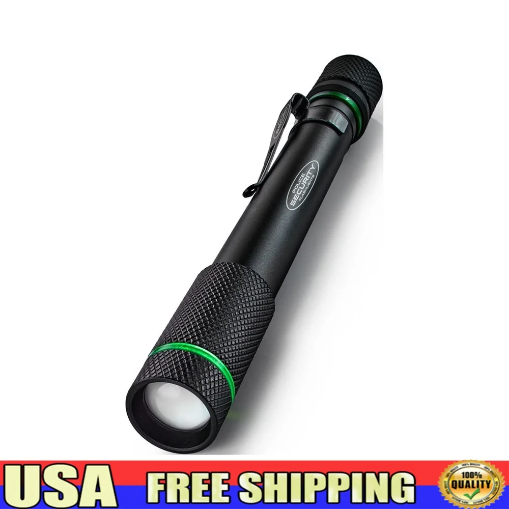 

Rechargeable LED Flashlight 280 Lumens Compact Design with USB Charging High Low Flash Modes Water Resistant Professionals