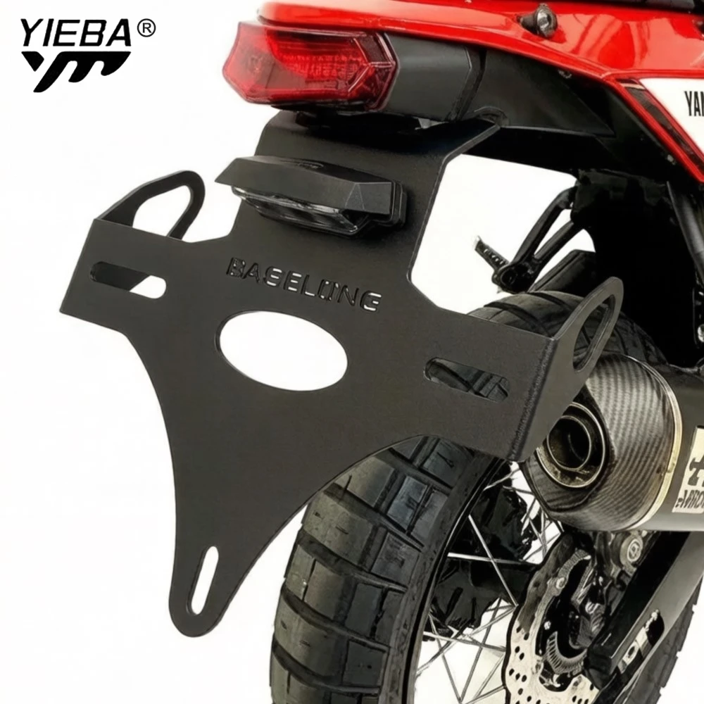 

For YAMAHA TENERE 700 T7 XTZ690/ Rally World Raid 2019-2022-2023-2024-2025-2026 License Plate Holder Bracket Fender Eliminator