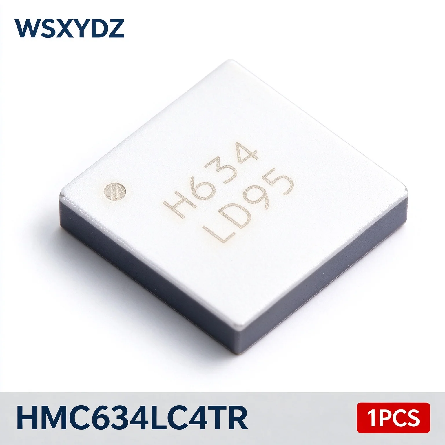 1PCS HMC634LC4TR HMC634LC4 MMIC Amplifier 5-20GHz 21dB Gain +29dBm IP3 +23dBm Psat 50 Ohm 4x4mm ADI New Original