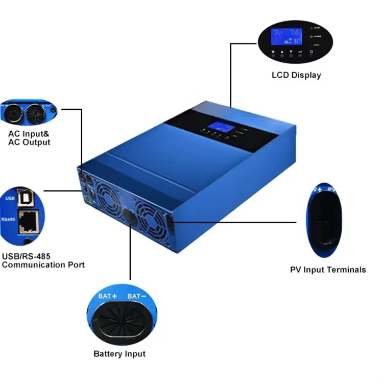 Complete 3000w 5000w Solar System Kit 5KVA Solar for Home Use