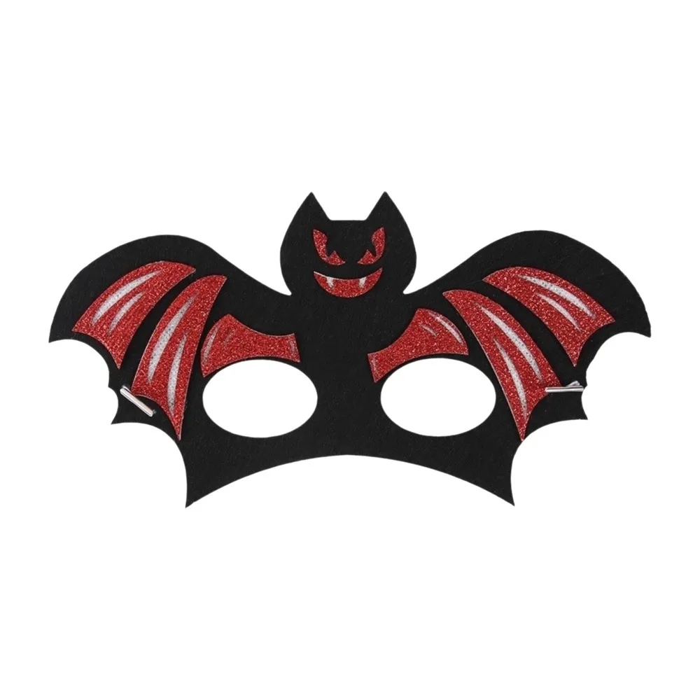 Creative Skull Half-Face Mask Spider Cosplay Masquerade Mask Bat Fancy Prom Halloween Festival Party Mask Women