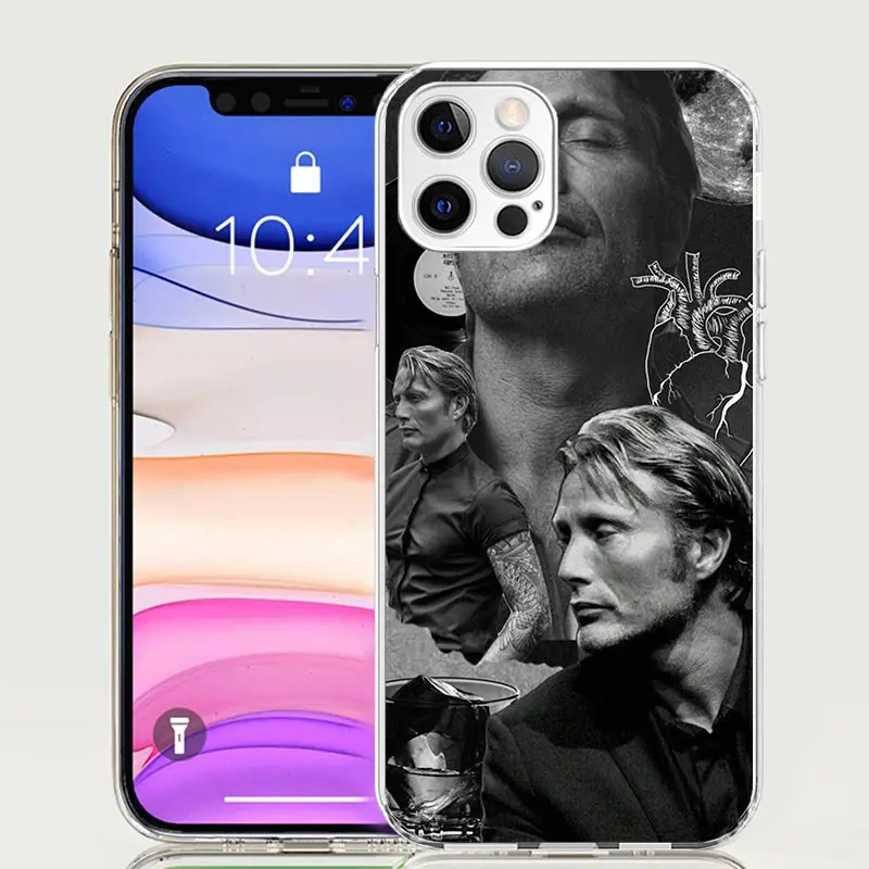 Hannibal Movie Phone Case For Apple Iphone 11 12 13 Mini 14 15 16 Pro Max 7 Plus X XS XR SE Art Customized Coque Capa