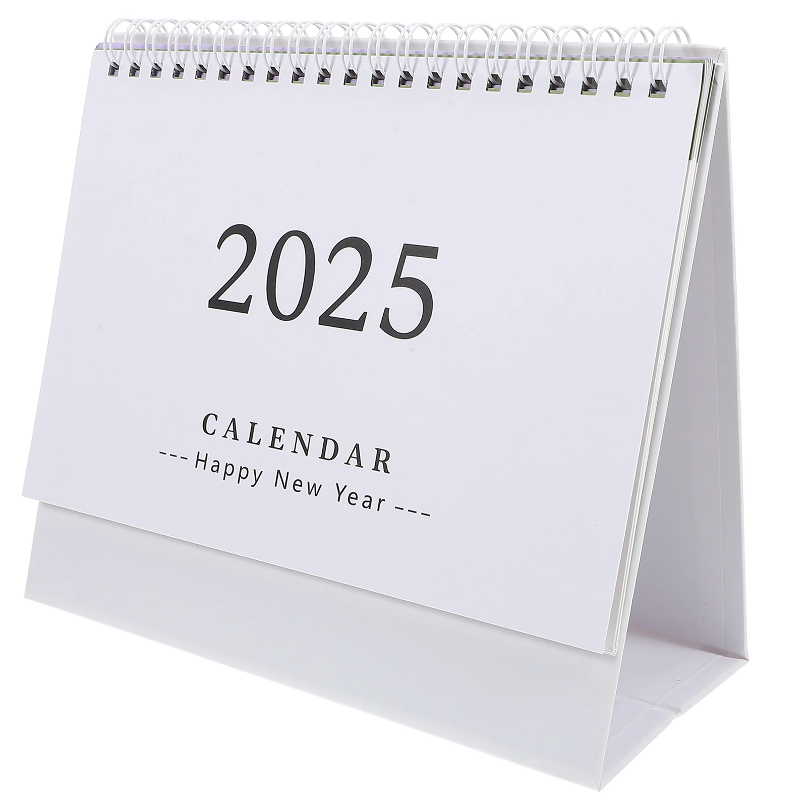 24 25 Desk Calendar Monthly 2025 Mini Standing Decoration Office Desktop Planner