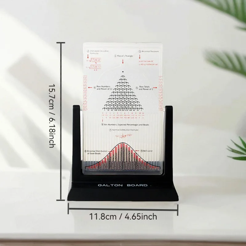 Galton plate Galton normal distribution model science desktop ornament decompression prediction gift teaching instrument