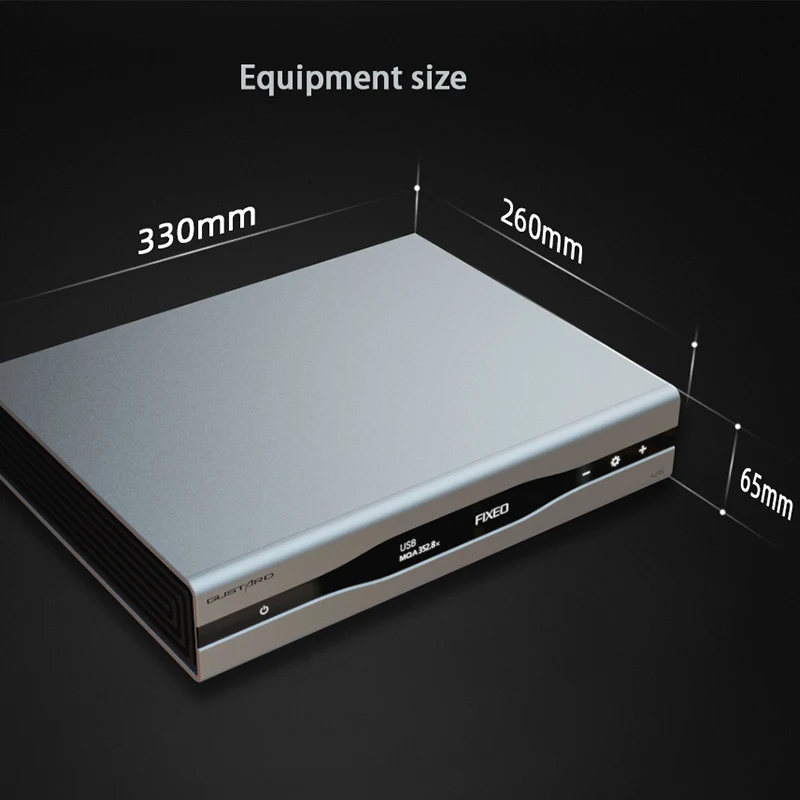 Gustard A26 MQA Decoder Dual AK4499EX AK4191 Support DSD512 PCM768K MQA384K DAC-A26 With Streamer/Renderer