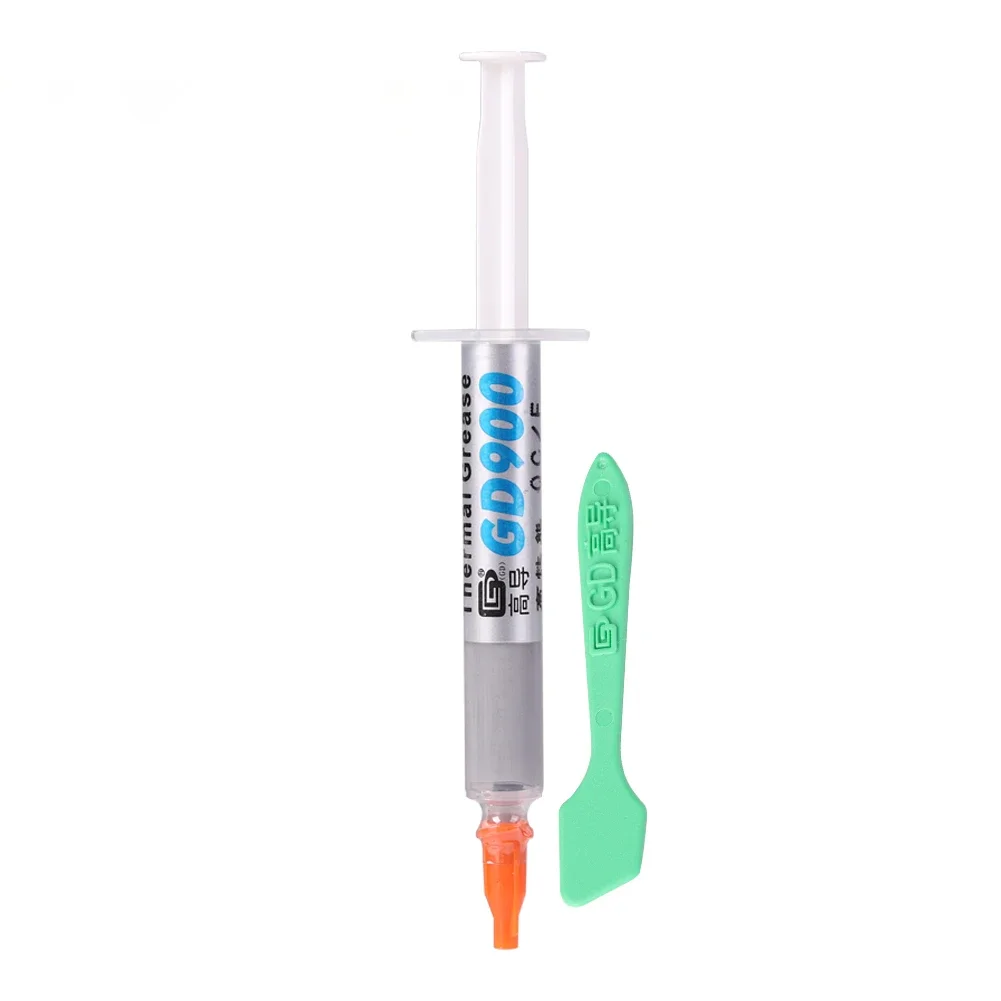 GD900 Thermal Paste Conductive Heatsink Plaster Thermal Silicone Grease Compund Glue Silicone Thermal Paste for PC/CPU/GPU/LED