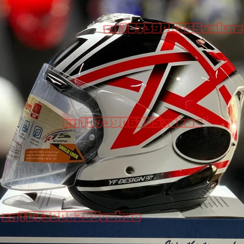 VZ-RAM Nakano Graphique Demi Casque Unisexe Moto Hors Route SZ-R VAS Casque Descente Course Montagne Cross Casco puzzles ete