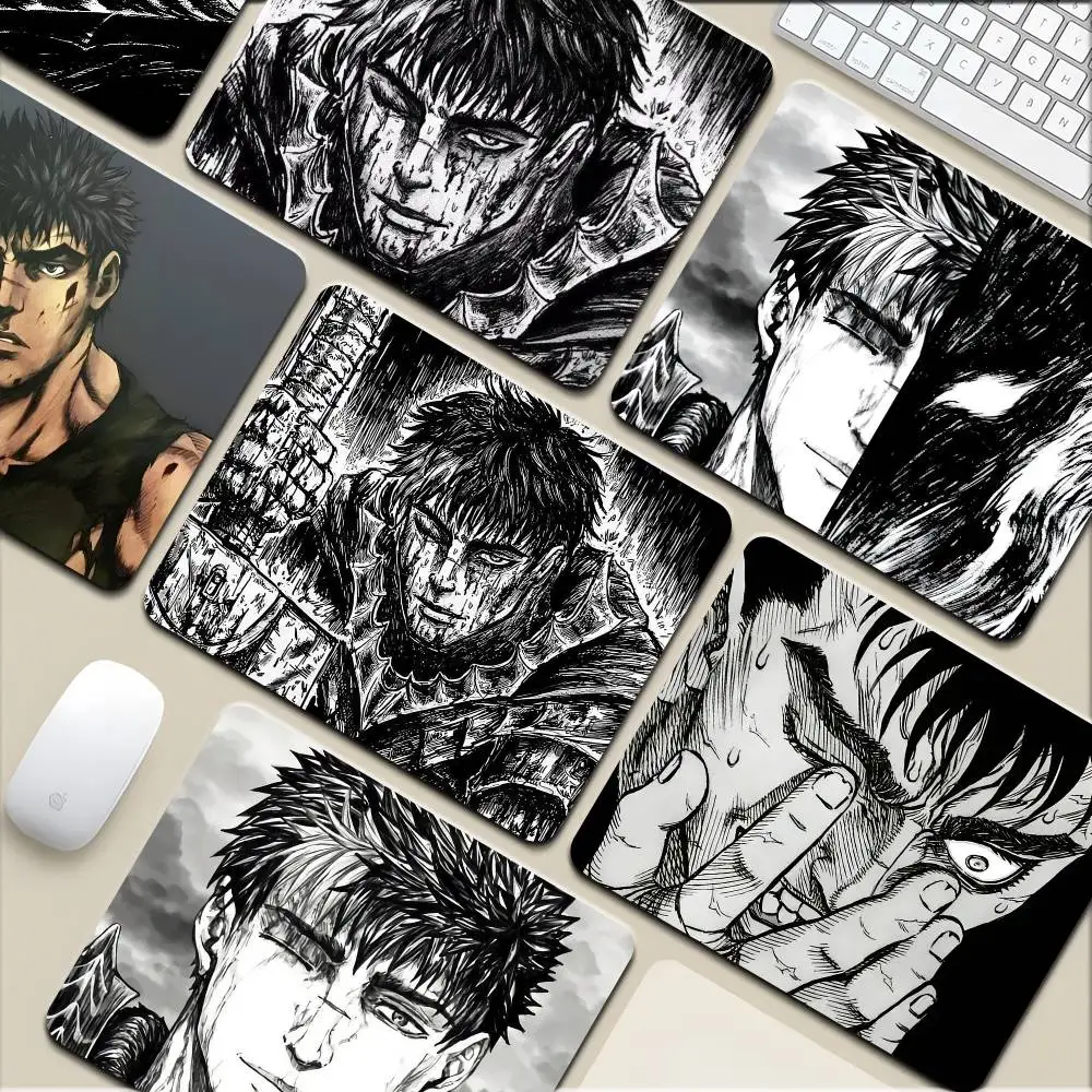 

Anime B-Berserk Small Mousepad Keyboard Pad Laptop Cushion Non-slip Deskpad