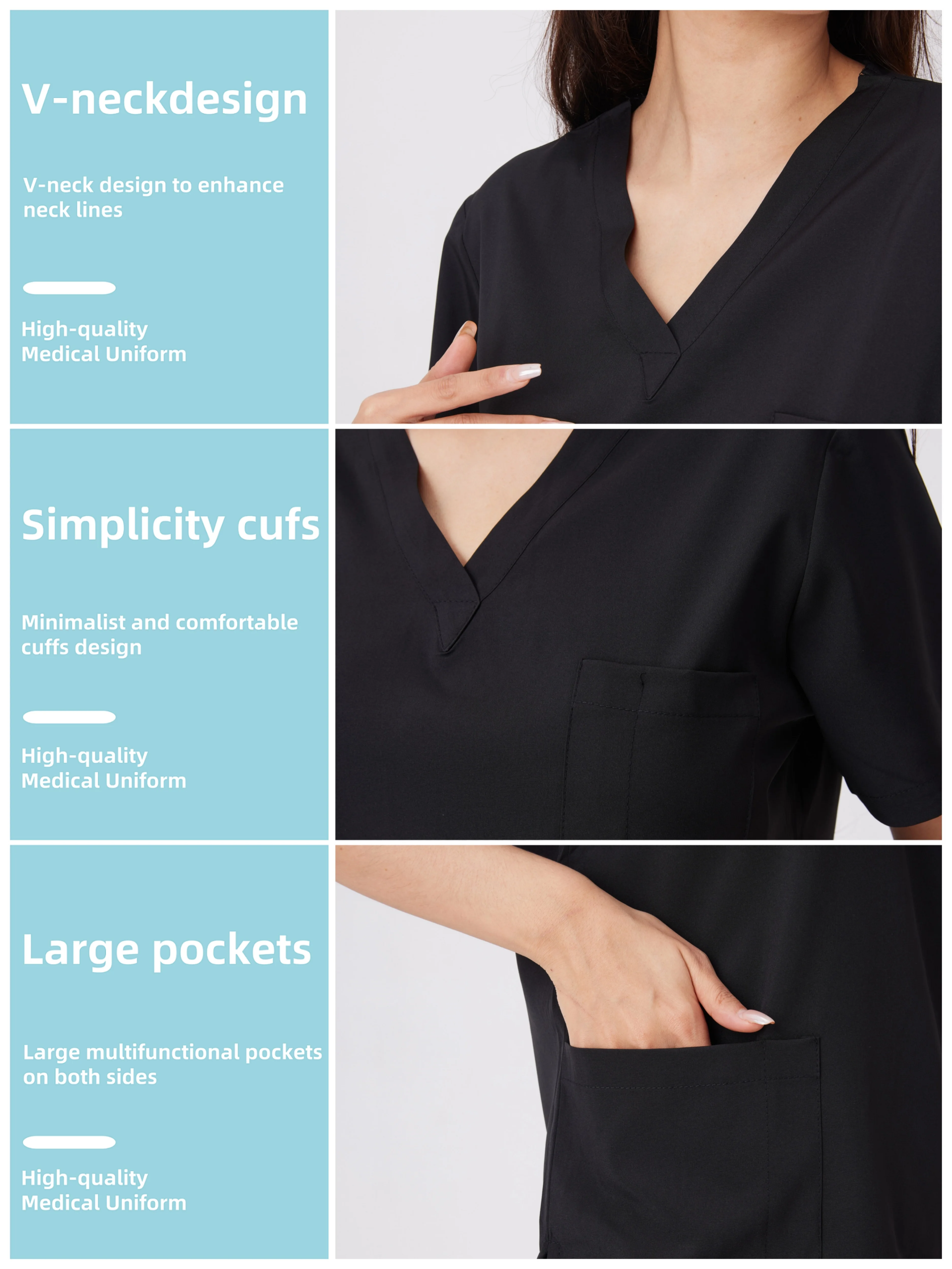 女性用ナースユニフォーム,医療用ユニフォーム,美容トップ,ストレートパンツ,介護セット,マルチカラー医師用作業服