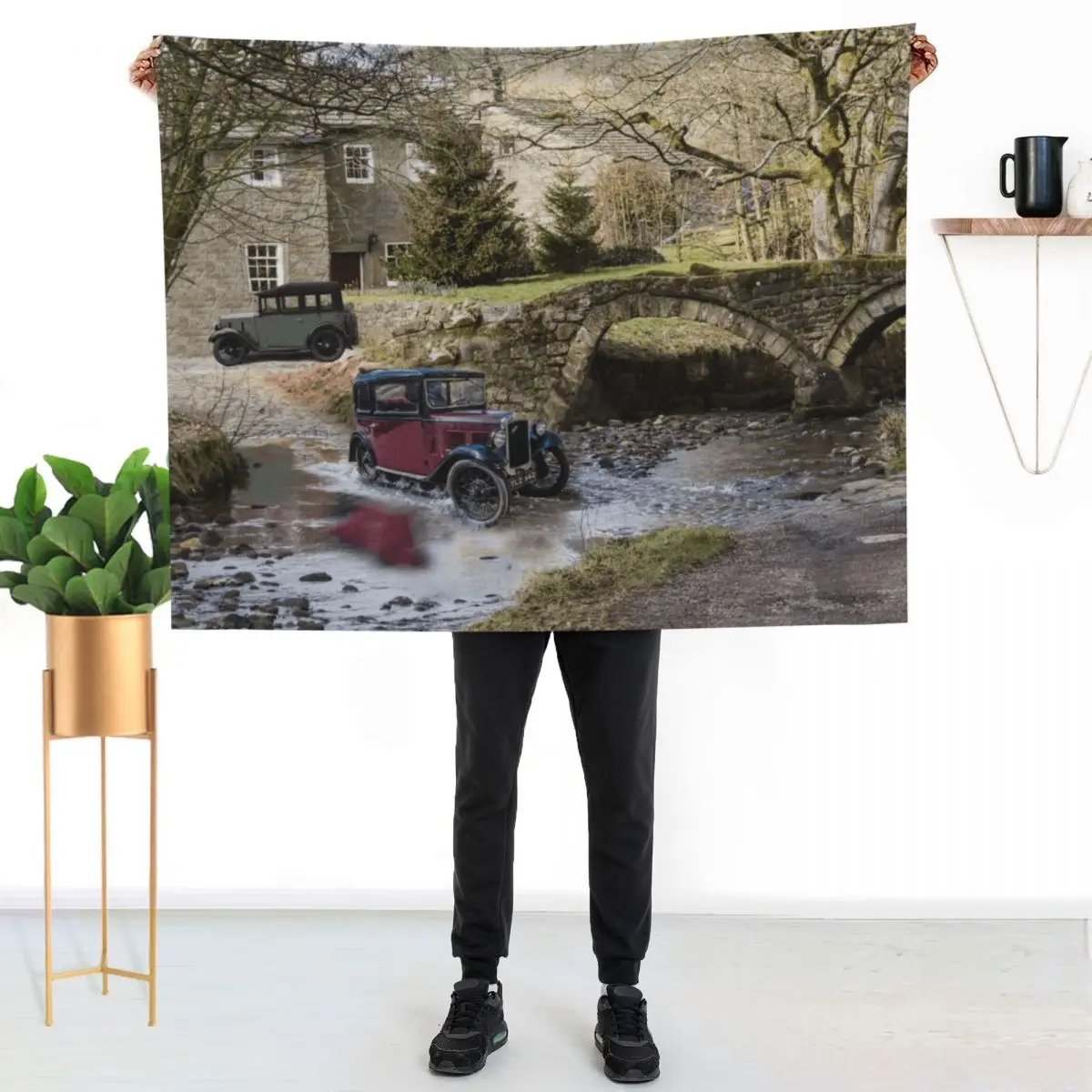 

Yorkshire vet Throw Blanket Easy Care Comfortable Blanket for Couch