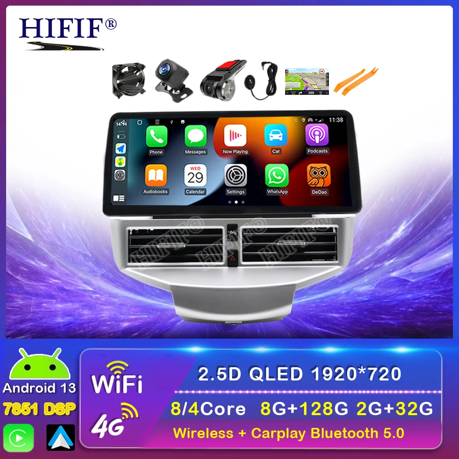 

8G+128G Android 13 For Ford Fiesta 2009-2016 Car Multimedia Player GPS Navigation Radio Carplay