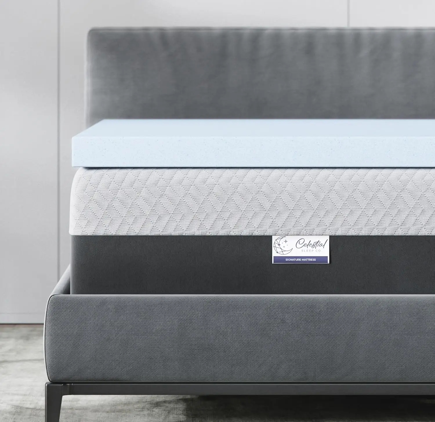 

Memory Foam Mattr Topper, Infused, Certipur-Us, 3 H Medium Soft - Queen