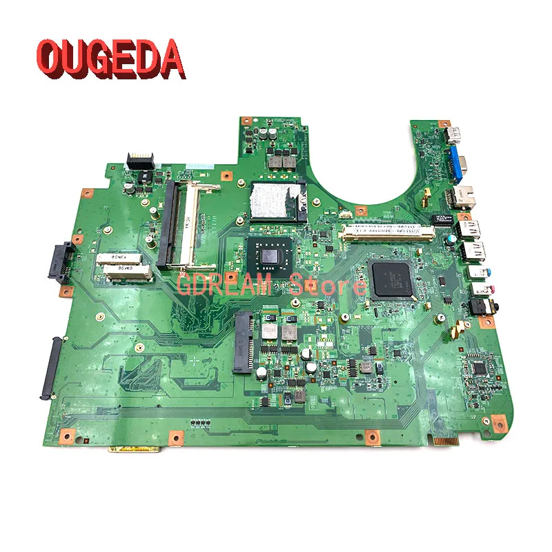 OUGEDA 48.4AV01.021 MBAYC01002 For Acer Aspire 8730 8730Z 8730ZG 8730G Laptop motherboard with GPU slot free CPU DDR2 PM45