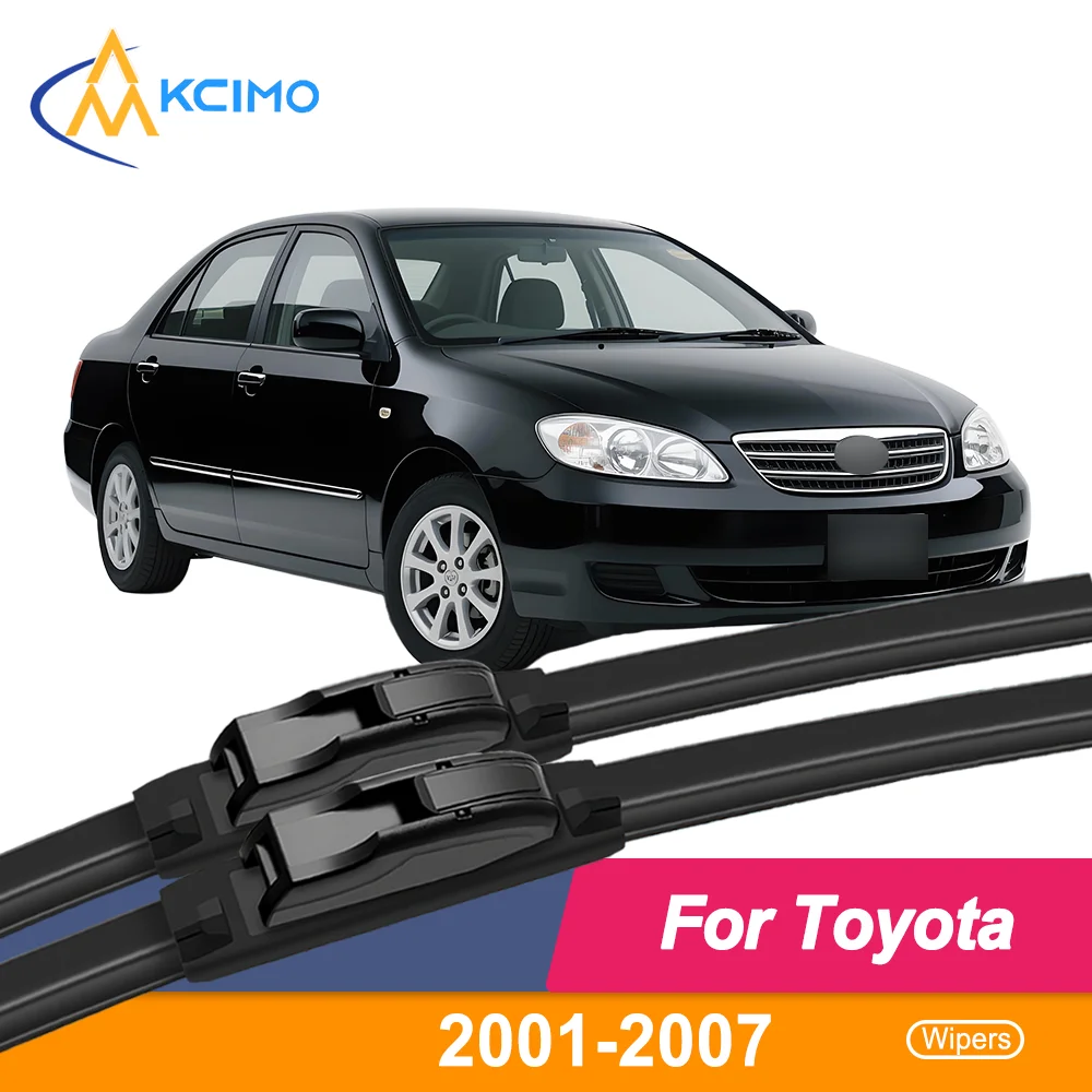 

Premium 2-Pack Windshield Wipers Compatible For Toyota Brevis XG10 2001-2007 All-Weather Durability for Safe Driving