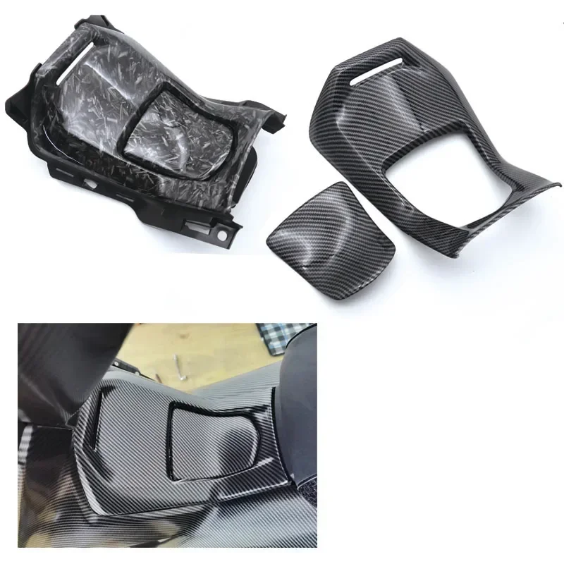 Für Honda Forza350 NSS350 2023-2024 Motorrad Carbon Fiber Kraftstoff Tank Abdeckung Schutz