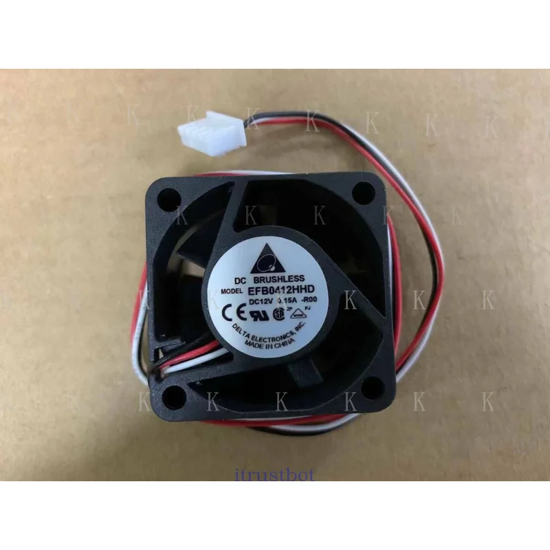 C  FOR 1PCS DELTA EFB0412HHD Fan DC 12V 0.15A 40*40*20mm 3 Wire 4 Pin