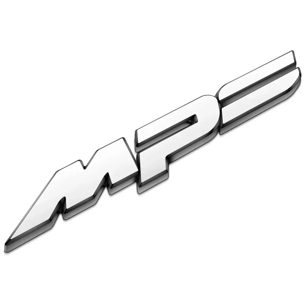 Chrome MPS Trunk Badge Sticker Car Rear Sticker For Mazda 626 323 RX-8 CX-5 Axela ATANZE Mazda Trunk Sticker MPS Accessories