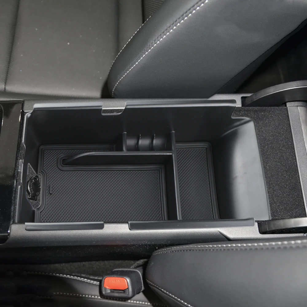 Für Toyota Camry 2024 - 2026 LE SE XLE XSE Armlehnen-Aufbewahrungsbox Mittelkonsolen-Organizer Einsatzfach Ablageplatte Halter Zubehör – Detail 3