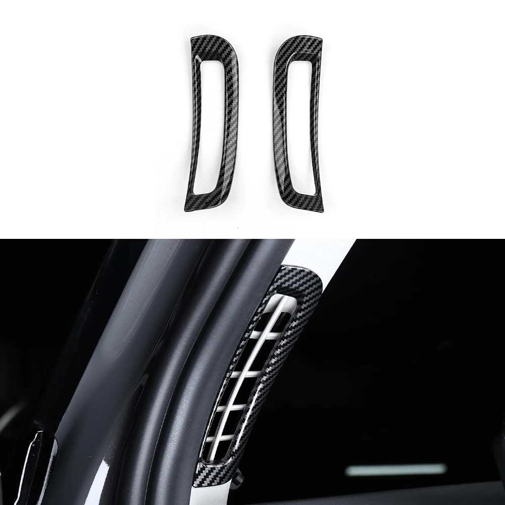 For Kia EV3 A-Pillar Front Upper Air Vent Cover Trim Strip Interior AC Outlet Grille Molding Decor Car Styling Accessories