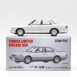 1:64 Tomytec Tomica TLV N178b  Mark2 2.5GT JDM Limited Simulation Alloy Static Car Model Toy Gift