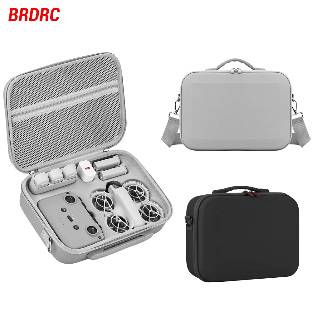 BRDRC Carrying Case for DJI NEO Body RC-N3 Remote Controller Storage Bag Wear-Resistant Box Portable Travel Bag Accessories