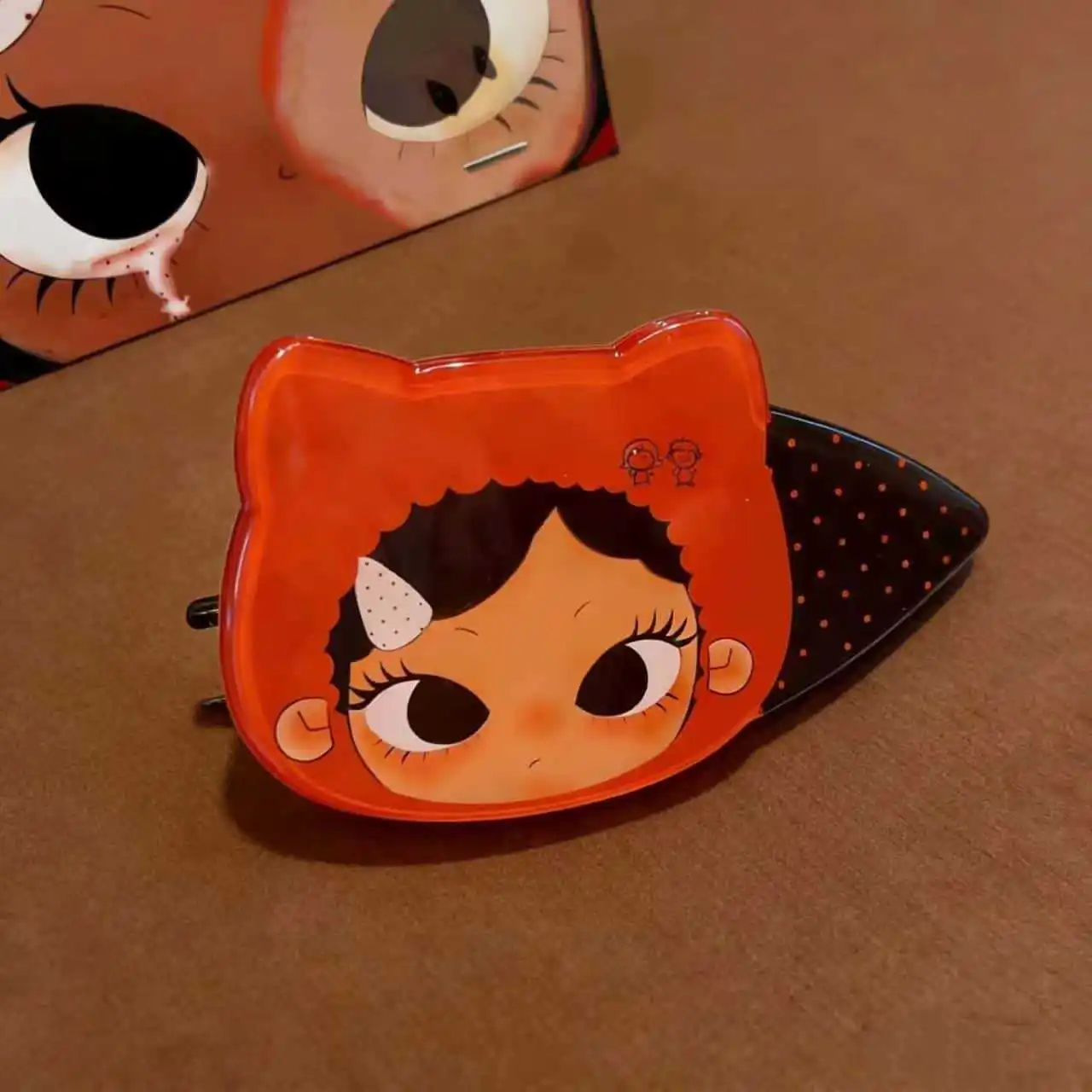 

New model of Korean-style Xiaoman matching duckbill clip cartoonish cute hairpin for side a hair accessory with a girlish charm