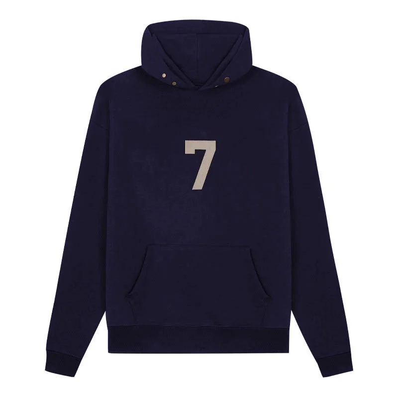 Hooded Sweater High Street Season 7 Loose Fitting Men's Hoodies Fashion Autumn and Winter