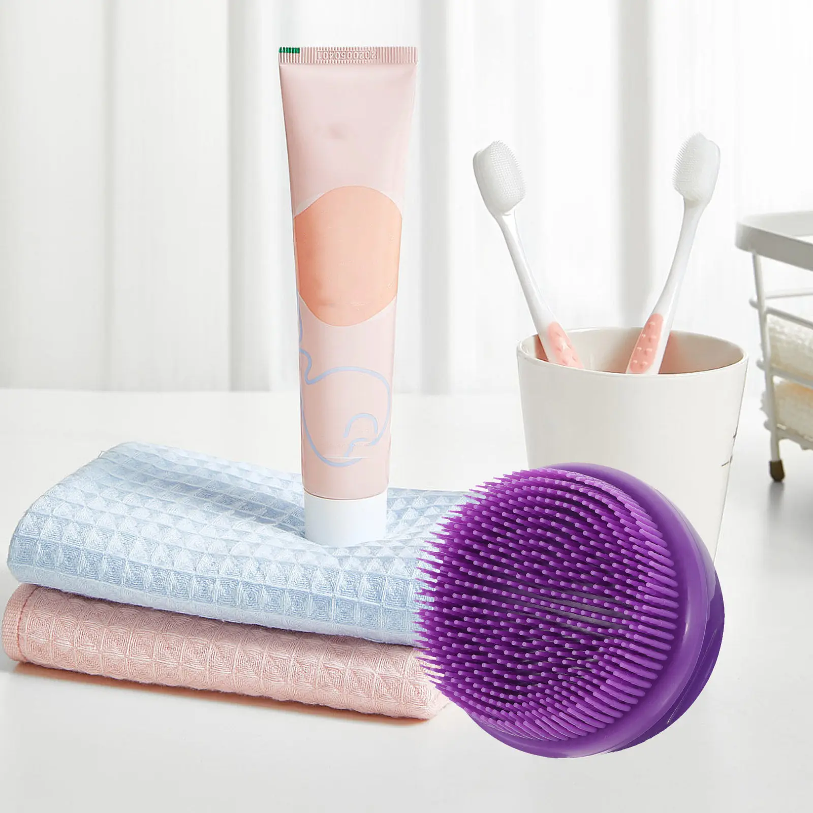 

Силиконовая щетка для ванны для чувствительной кожи, скрабер для тела, инструмент для очищения и массажа, для ежедневного использования, подарок для ухода