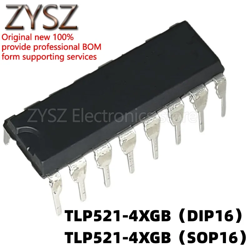 5PCS TLP521-4XGB TLP521-4X TLP521-4 DIP16/SOP16