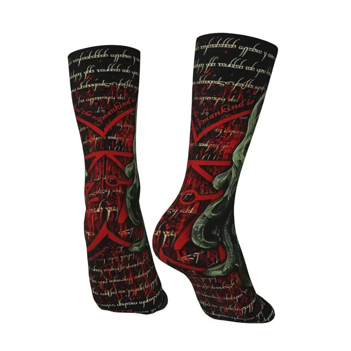 Calcetines Retro de Hip Hop para hombre y mujer, medias sin costuras, transpirables, estilo Hip Hop, Octopus Crazy, Cthulhu, Mythos, Harajuku, novedad