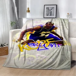 K-Kobe Bryant Koc z mikrofibry Koc z polaru King Size Owłosione koce do łóżka Luksusowe koce i narzuty Sofa Drzemka Futro