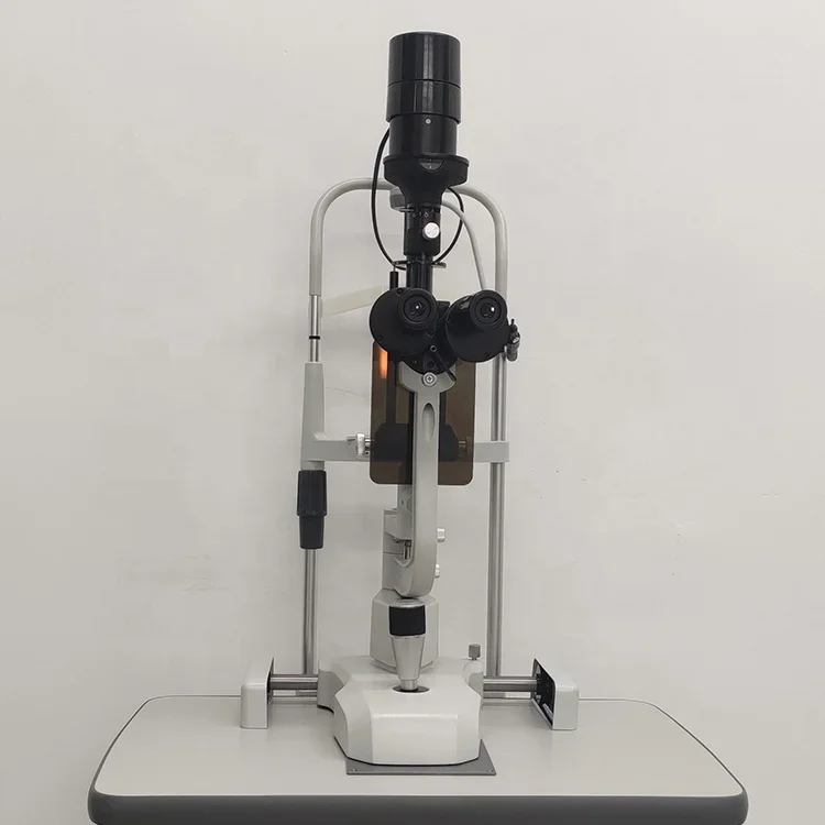 S2B Low Price Convenient And Compact Halogen Lamp Eye Examination Device Two-step Magnifications Slit Lamp
