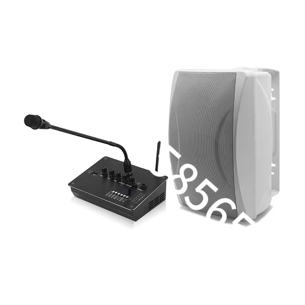 

Wifi PA System Integrated Wireless Digital Audio Transmitter Black Carton Box CE Wireless Transmitter and Receiver 3 Years