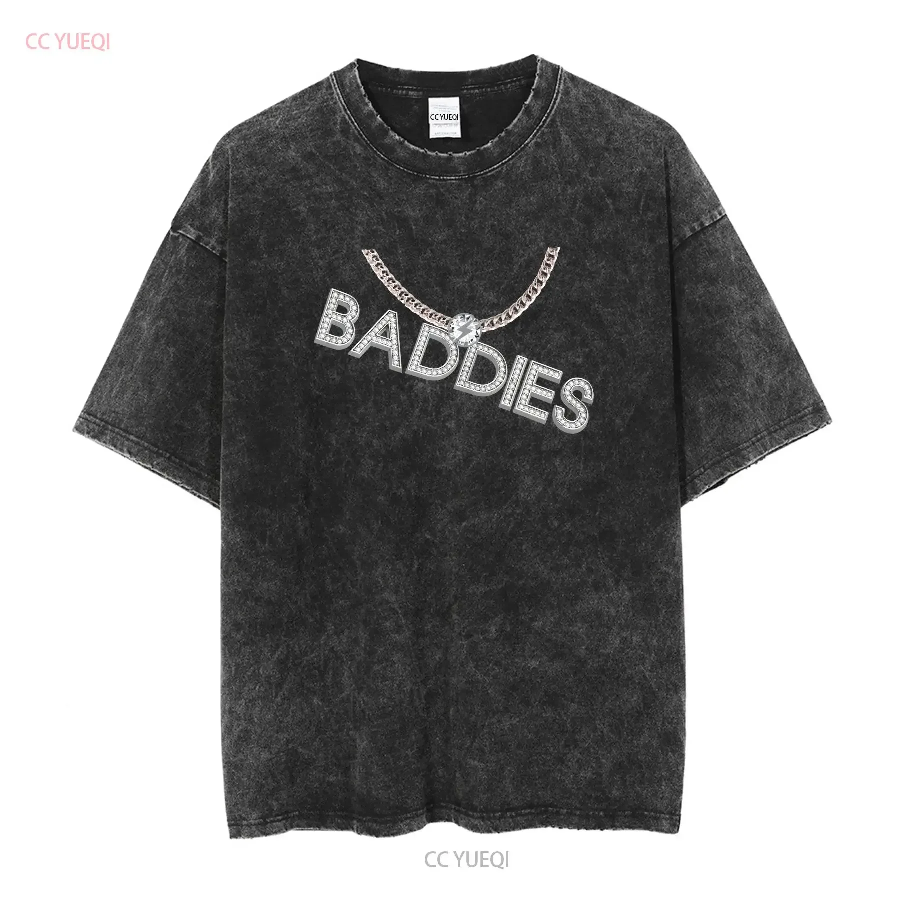 Baddies Chain T Shirt Zeus on Natalie Nunn East S vintage Washed Breathable graphic Slightly Stylish Comfortable Unisex fashion