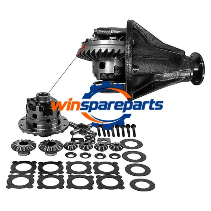 Rear Differential Assembly 41:11 3.72 Gear Ratio Fits For  Toyota 4Runner 2003-2007