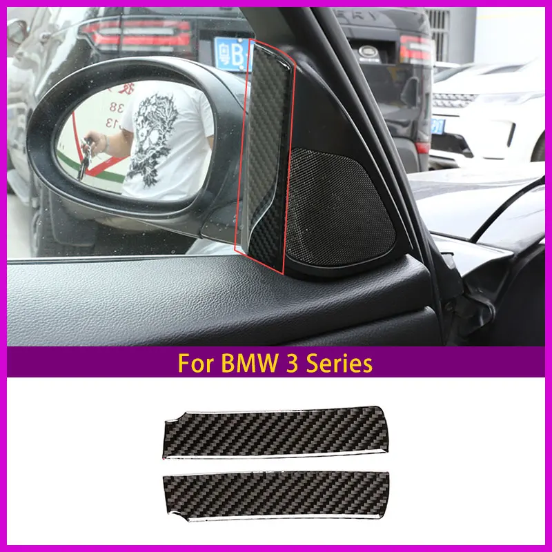 

Для BMW 3 серии 2005-2012 годов, внутренняя декоративная стойка А-образного типа, клейкое настоящее углеродное волокно (мягкие) аксессуары для салона автомобиля