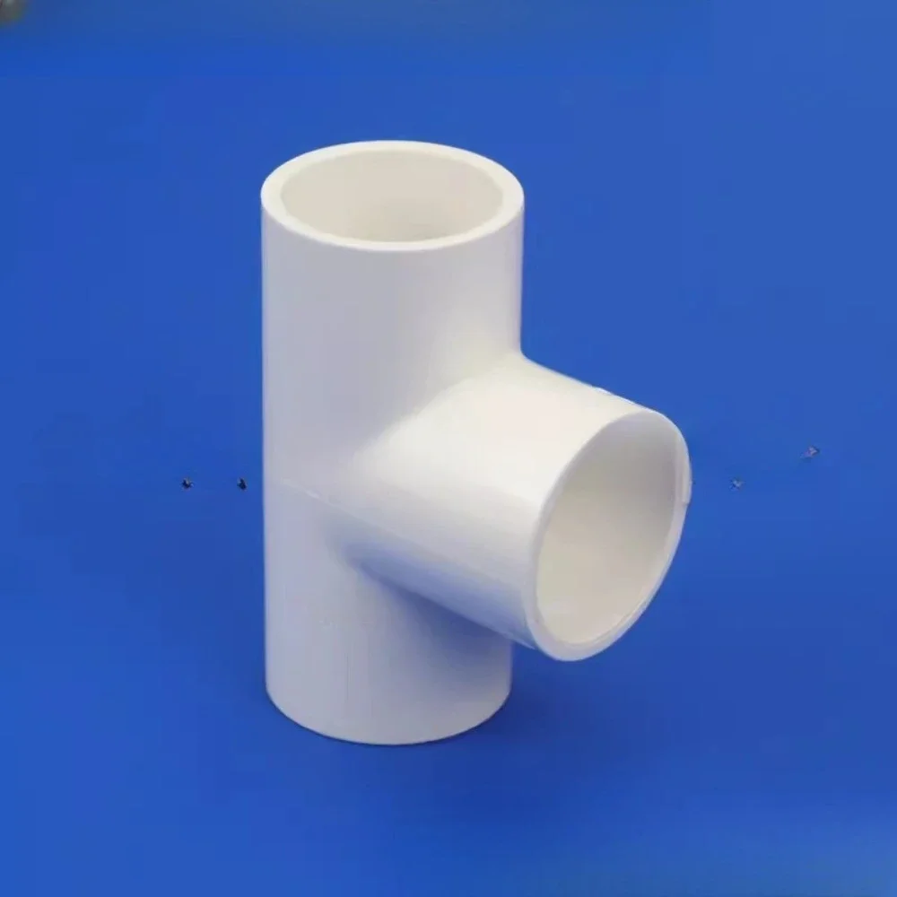 Water Pipe Adapter for Home Plumbing 1pc white PVC Pipe Connector 20/25/32mm - Straight Elbow Tee Cross Joints