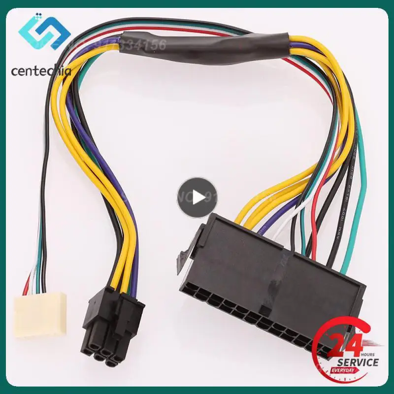 Modular Power Supply Cable ATX 24Pin 24 Pin Female to 6Pin 6-Pin Male Mini 6Pin Connector for HP Elite 8100 8200 8300 800G1