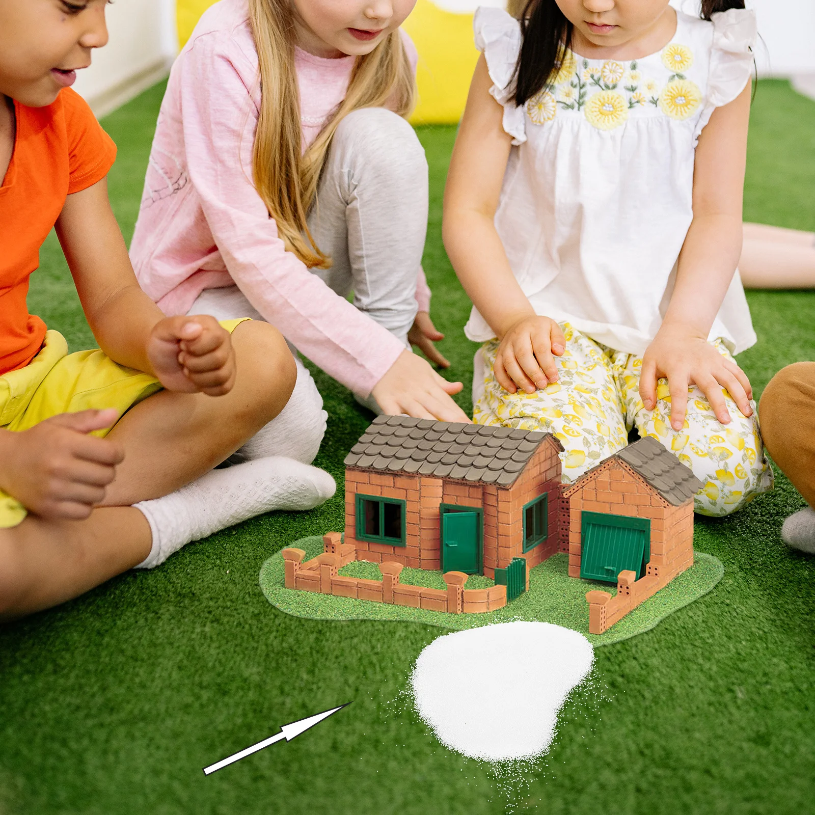 1-zak kwarts fijn zand schilderachtig ambachten materiaal decoratieve zandtafel DIY natuurlijk schilderachtig landschap aanbod ambachten materiaal