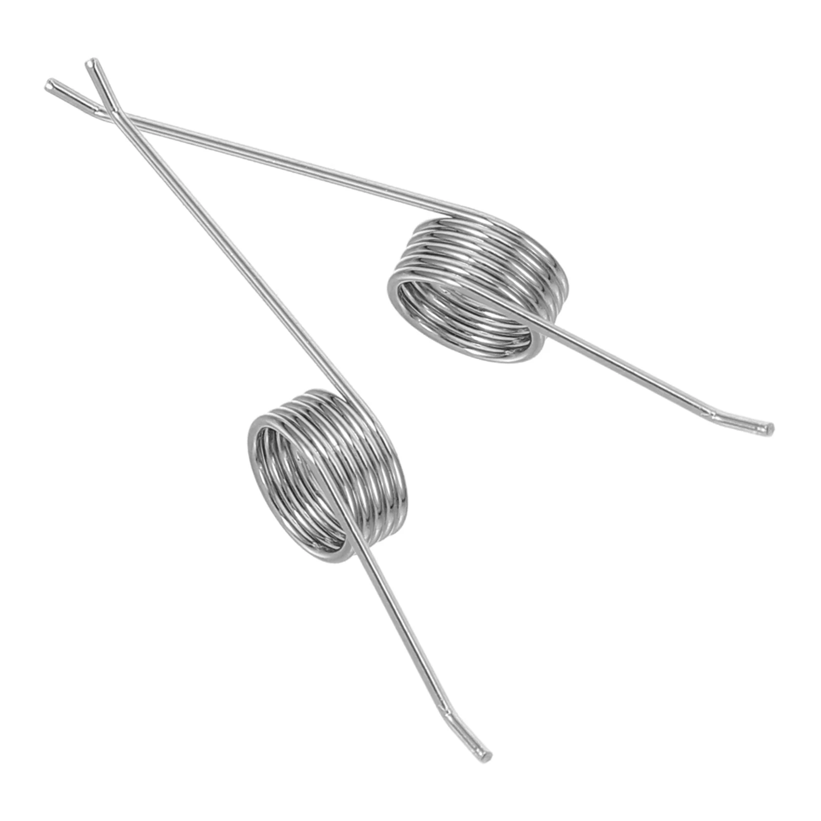 

Trash Can Lid Spring Accessories Stainless Steel Torsional Springs Silver Small Wear Resistant Easy Replacement Versatile