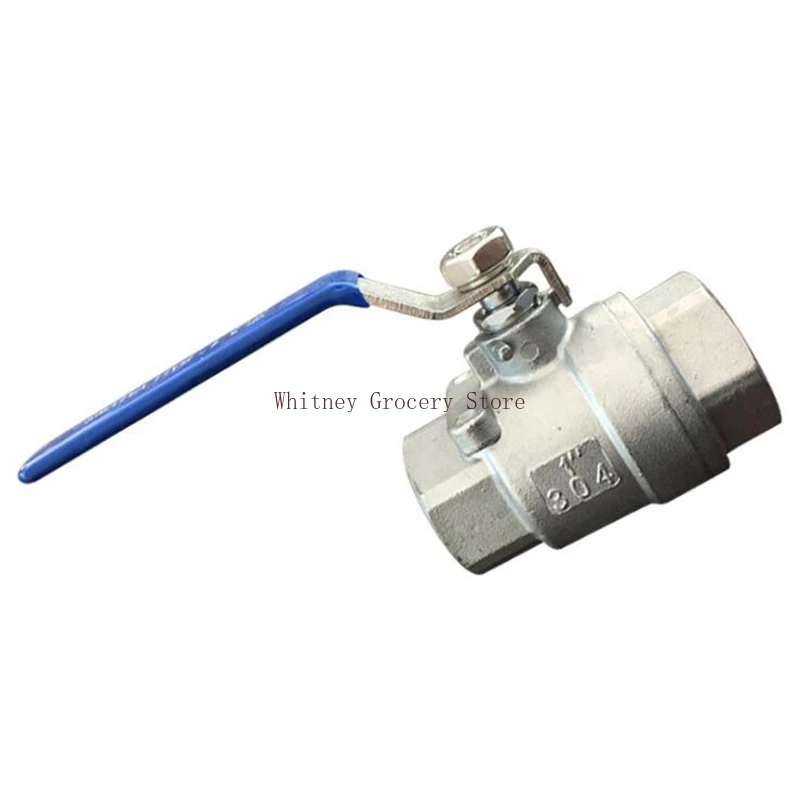 Long Handle 1/4-2 BSP Female Thread 201/304 Stainless Steel Solid Core Ball Valve SS304 SS201 Pipe Fitting 2-pieces Type Faucet