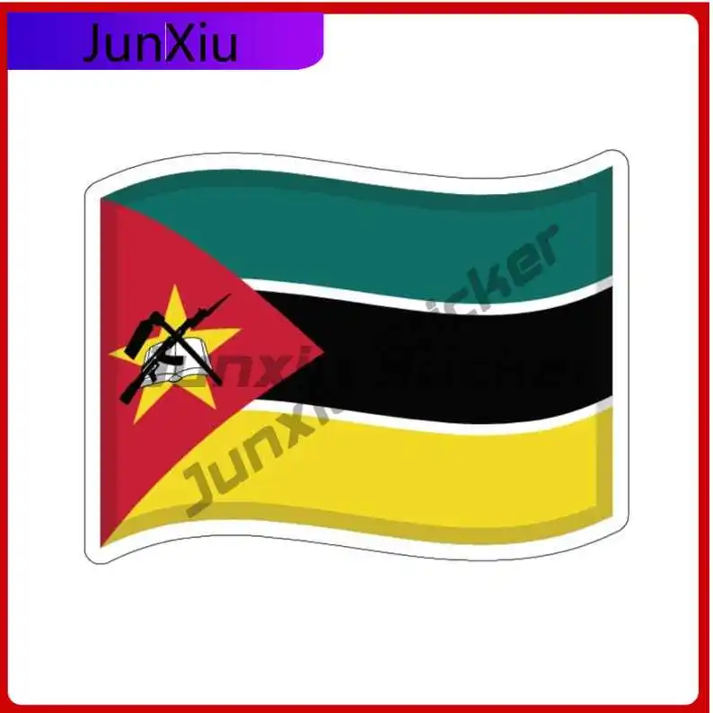 

Mozambique Flag Sticker Anti Scratch Decoration Suv Camper Windshield Bumper Truck Gift Laptop Phone/phone Case Stickers Car Pvc