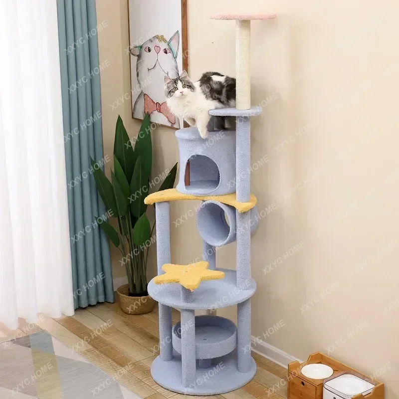 

TTM многослойная рамка для лазанья для кошек, стол для прыжков, игрушки, принадлежности, когтеточка, не падает мусор, вертикальная когтеточка для кошек, дерево