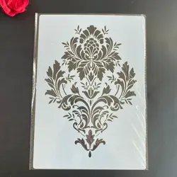 A4 Flower Mandala stencil fai da te pittura murale Scrapbook colorazione goffratura Album modello di carta decorativa, arti 29*21cm