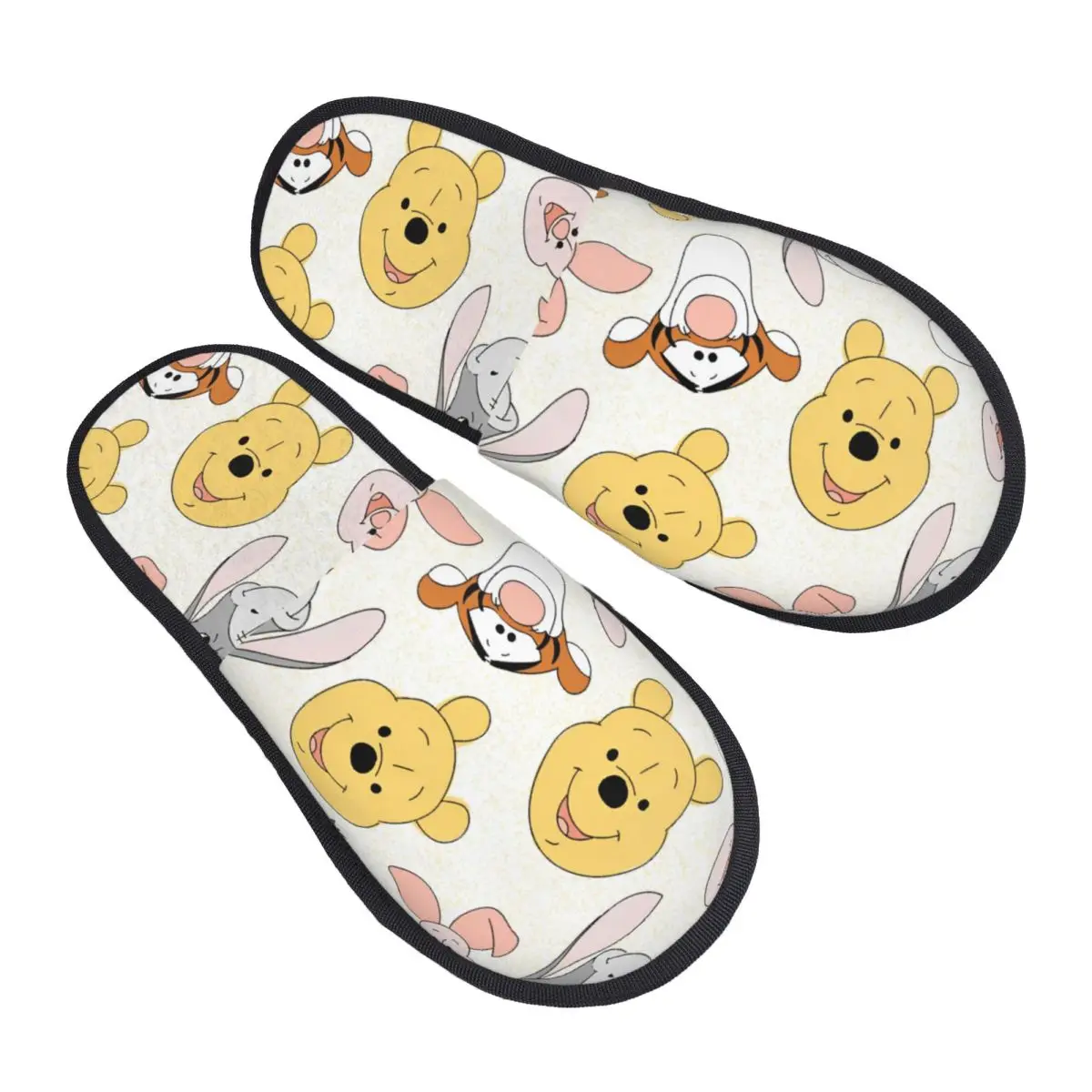 

Тапочки Винни-Пух для женщин и мужчин, домашняя обувь, плюшевые тапочки для спа