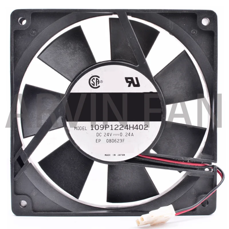 Brand New Original 1091224H402 12cm 12025 120mm Fan 120x120x25mm DC24V 0.24A Inverter Cooling Fan