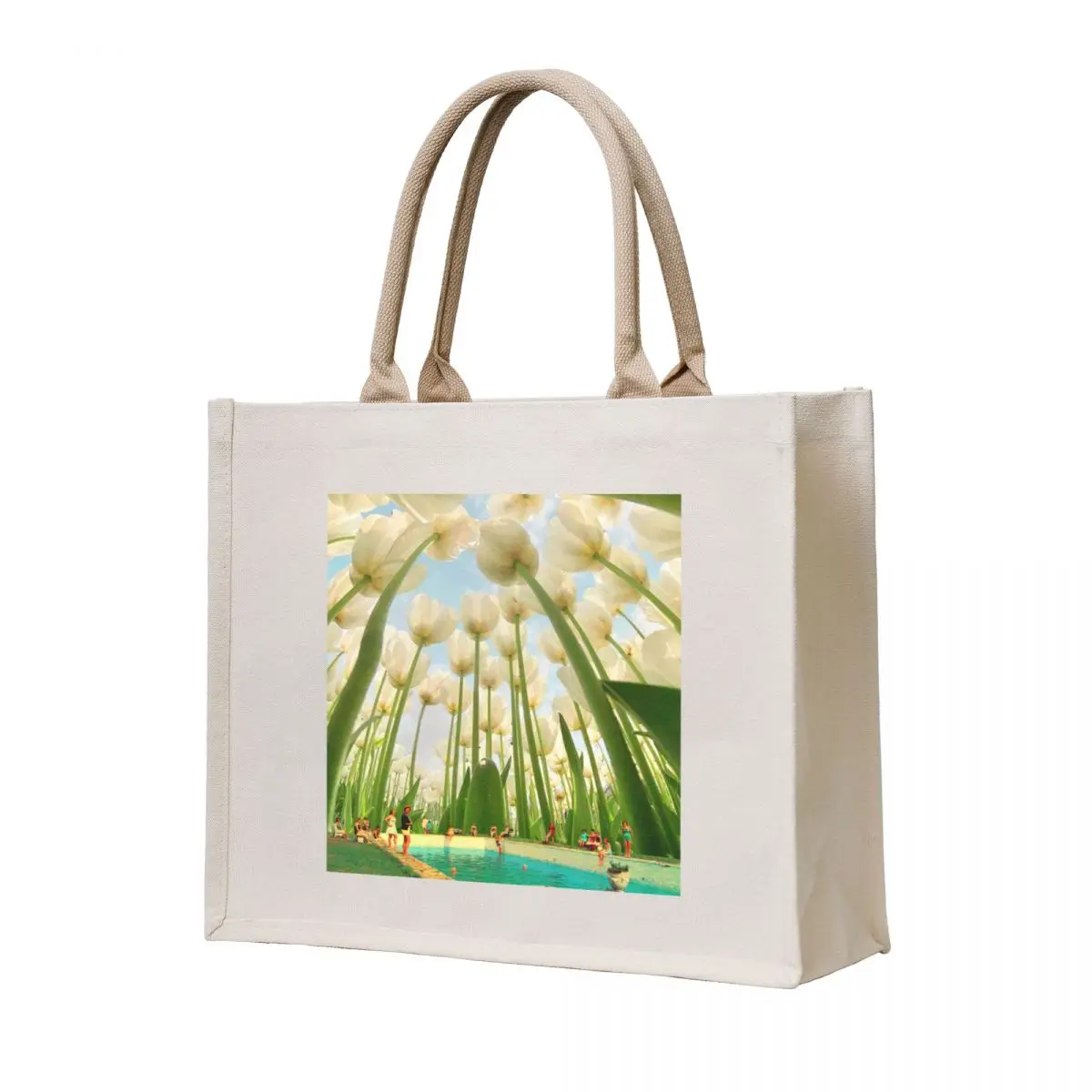 

Under the Tulips Tote Bag Gift bag women bag tote bags men Handbags women